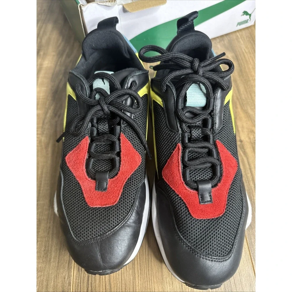 New‎ PUMA Thunder Spectra Shoes Sneakers - Black/Multi(36751601/367516-01)